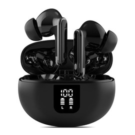 Bluetooth Wireless Earbuds, 2025 Improved Model, Focus on Sound Quality; Open-Ear, CoolJumper 8D Technology, Bluetooth 5.4, 60 Hours Continuous Playback, OWS Earphones, Open Type, Air Conduction