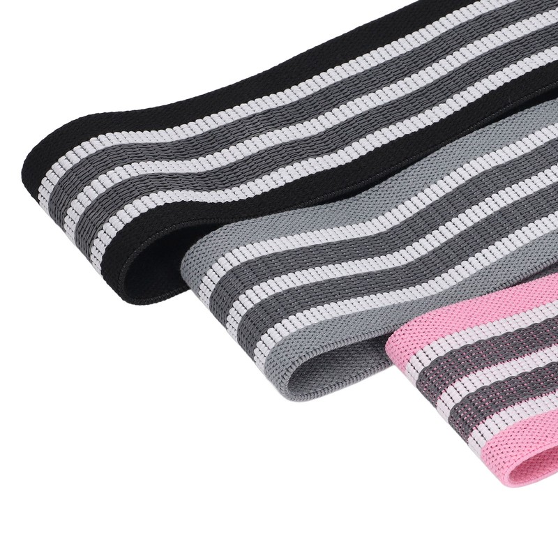 3PCS Resistance Bands Elastic High Pulling Force Exercise Workout Band