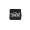 London Craftwork Aluminium Frame Protection Sticker for Brompton (black)
