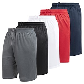 Ultra Performance Basketball Shorts for Men 5 Pack Men's Athletic Mesh Shorts