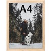 A4 Frame Wooden, A4 Photo Frames, Picture Frame(21x29.7CM),Versatile Certificate Frames
