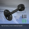 Aopin 4Pcs Ceiling Mount Bracket Pipe Hole Diameter 19 mm