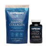 CORREXIKO Marine Collagen Powder & Ultra Omega 3 Supplement Bundle