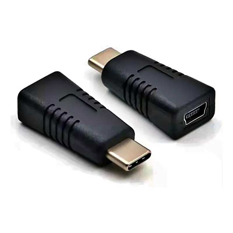 Adaptador Mini Usb Hembra A Tipo C Macho Carga Y