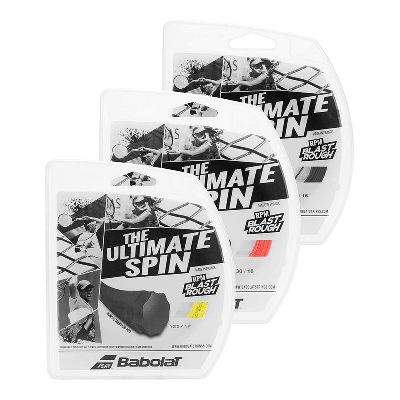 Babolat 241140 Tennis String RPM ROUGH RPM Rough 12m Single
