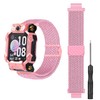 GIOPUEY Strap Compatible with imoo Watch Phone Z7/Z6, Braided Nylon
