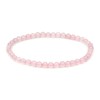 SIMPLÍ BASIC Natural Rose Quartz Healing Gemstone Bracelet 4mm Bead