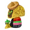 Furrybones Pancho Funny Skeleton in Taco Costume Collectible Figure