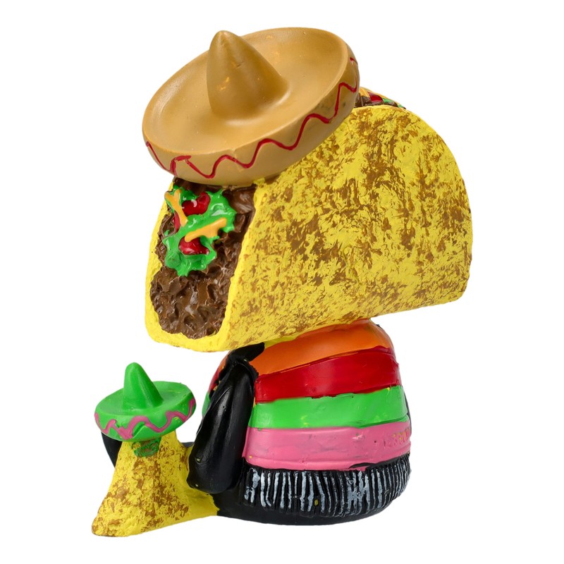 Furrybones Pancho Funny Skeleton in Taco Costume Collectible Figure