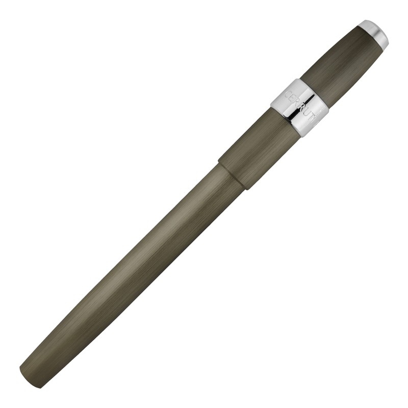 Cerruti 1881 Fountain Pen Block (Brushed Gun)