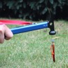 iwobi Multifunctional High Carbon Steel Camping Wooden Hammer for Pegs
