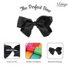 5.5 Inch Grosgrain Hair Bow Clip For Woman And Girls