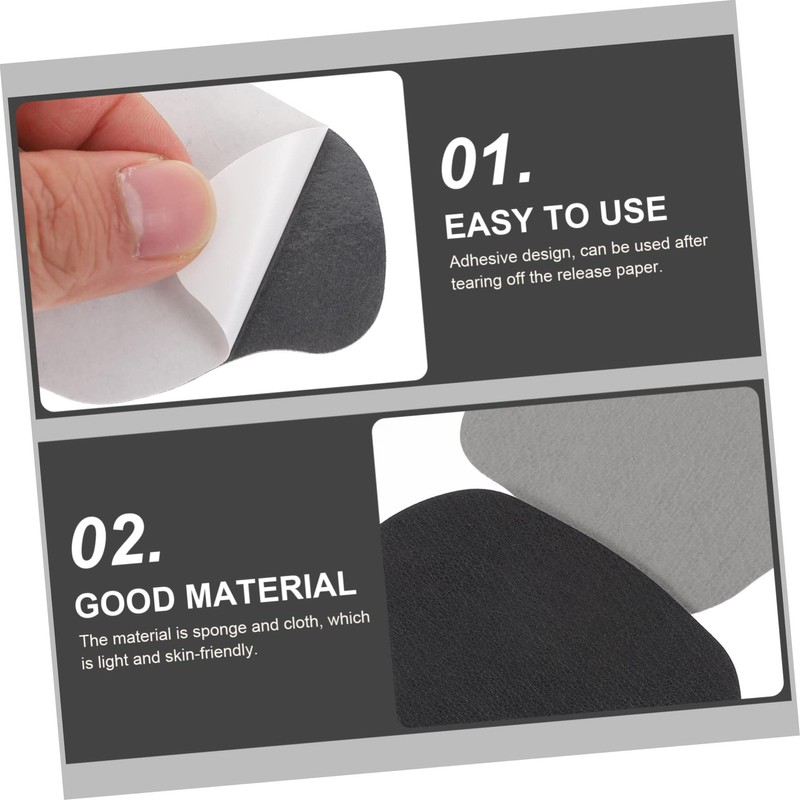 NOLITOY Sets Gel Heel Protectors Anti-abrasion Heel Cushions Comfortable Shoe