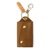 IL BISONTE Key Case, Leather, Genuine Cowhide, Women's, Men's, Unisex,