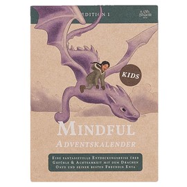 Vegan Box® Advent Calendar Mindful for Children (2024) | 24 Strengthening Affirmations and Stories | For Children from 4-7 Years | Mindful Advent Calendar Kids