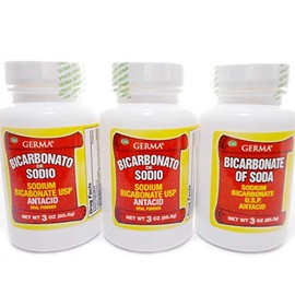 Sodium Bicarbonate USP 3oz Powder Bicarbonato de Soda 3-PACK