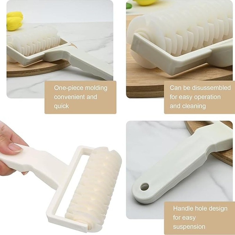 1 Pcs Plastic Hobbing Kitchen Bakery Baking Tool Waffle Cutter
