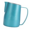 Milk Frother Cup Professional Stylish Exquisite Slanted Mouth Stainless Steel