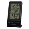 La Crosse Technology 308-1415BW Digital Wireless Thermometer with Time, Black