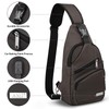 AMJ Sling Bag for Hiking and Outdoor, Crossbody Shoulder Backpack,