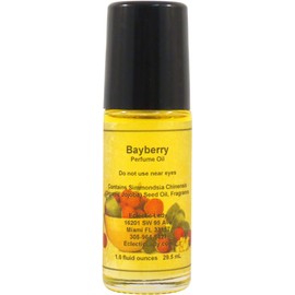 Bayberry Perfume Oil, 1.0 Oz Portable Roll-On Fragrance with Long-Lasting Scent, Delightful Essential Oils and Jojoba Oil For Daily Use