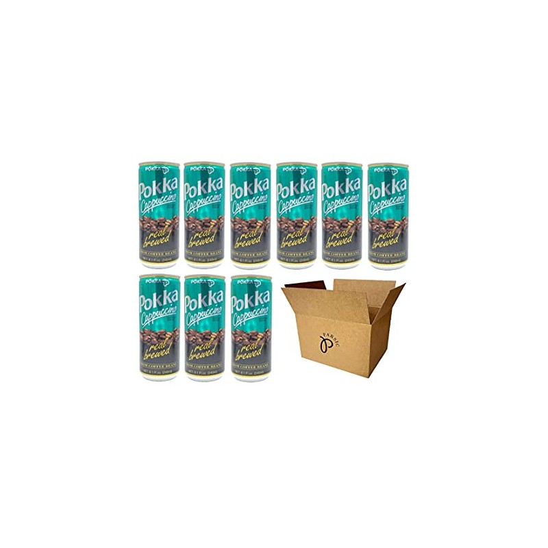 PARSIC 9-Pack Set - Dark Roast Coffee, Vanilla, Cappuccino, 8.1