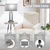 Bedroom Table Lamps Set of 2 - Grey Touch Bedside