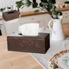 HJYDGJ Multifunctional Tissue Box PU Leather Modern Cosmetic Tissues Box
