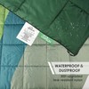 ODESUN Puffy Camping Blanket, Waterproof & Tear-Resistant, Fluffy & Warm,