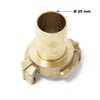 Brass Quick Coupling / Connector for water hose DN25 -