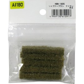 Yanase HBN-1805 Sharpener Brush Replacement Nylon, Coarse A#180, Pack of 5