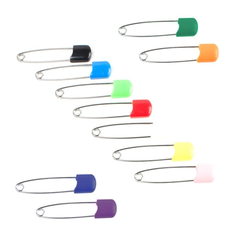 OsoCozy Cloth Diaper Nappy Pins 4 Packs - 4 Stainless