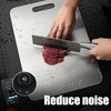 Cutium Titanium Cutting Board, Titanium Cutting Board, Pure Cut Titanium