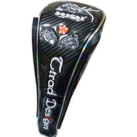 sadhc521U Golf Utility Dragon Magnetic Head Cover (Black)