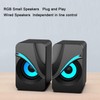 Computer Speaker USB Powered Wired Volume Control Mini Desktop Speaker