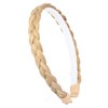 BOBIYA Headband Synthetic Hair Braided with Teeth Headband Accessories for