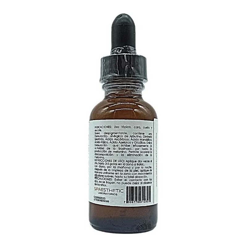 Arbutiespa Serum Despigmentante Arbutina Manchas Aclarante Momento de aplicacin Noche