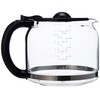 Capresso Glass Carafe 12 Cup, Black