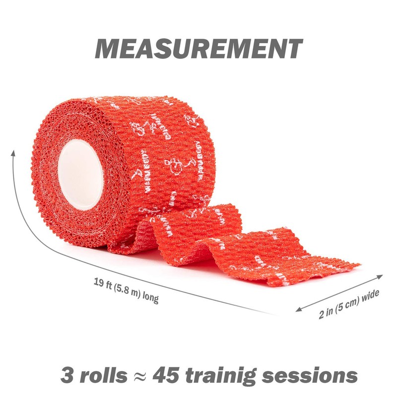 WARM BODY COLD MIND 2" Premium Lifting Thumb Tape for