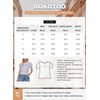 Dokotoo Striped Tops for Womens Fashion 2025 Summer Trendy Cute