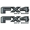 FX4 Off Road Decal Set for Ford Pickup Truck, Die-Cut