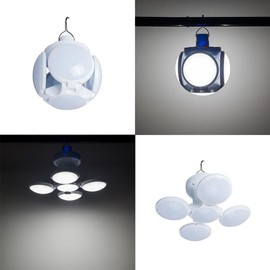 Lightahead Solar & USB Charging Lantern Hanging Foldable Lamp with Bright LED Lights and Remote Control (Set of 2)