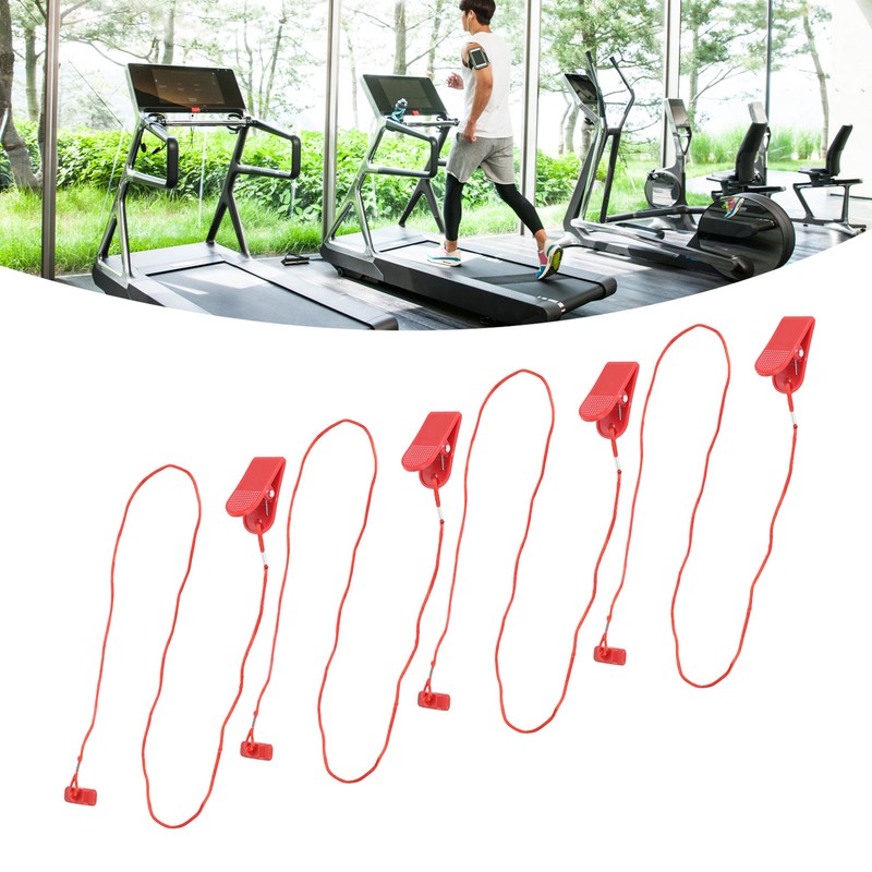 4pcs Magnetized Treadmill Safety Switch Emergency Universal Accessory Treadmill Magnetic