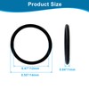 Bivethoi Nitrile Rubber O-Rings 14mm OD 12mm ID 1mm Width,