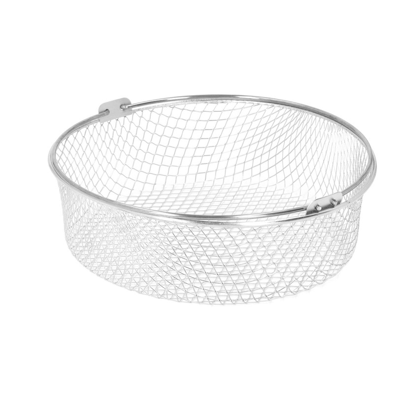 Fry Basket Stainless Steel with Handle Kitchen Fry Mesh Basket