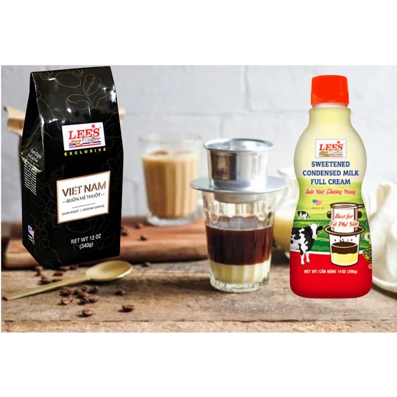 1 Pack - Lee's Coffee - Sweetened Condensed Milk Full