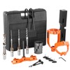 Happybuy Mortising Attachment for Drill Press, 4 Model Drills Square