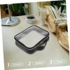 Ipetboom 4Pcs Clear Toiletry Bags Makeup Organizer with Zipper Portable