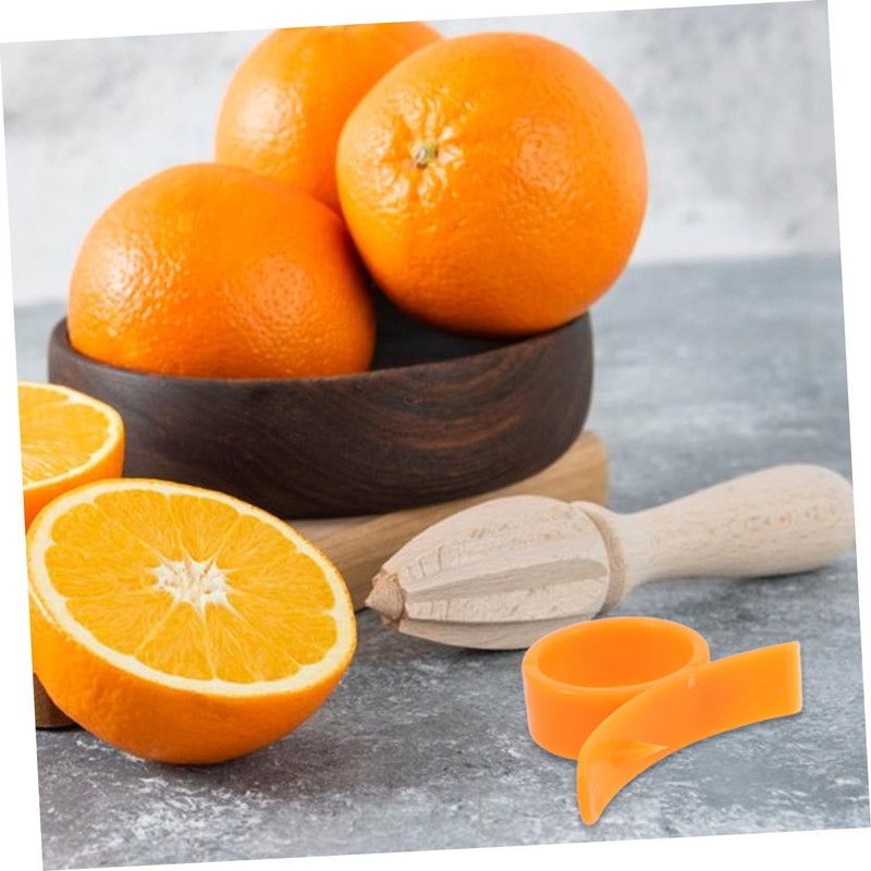 ULTECHNOVO 16Pcs Plastic Orange Peeler Multifunctional Kitchen Gadget for Peeling