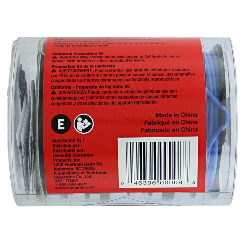 Homelite Genuine OEM AC41RL3 Autofeed Dual .065” Replacement Line and